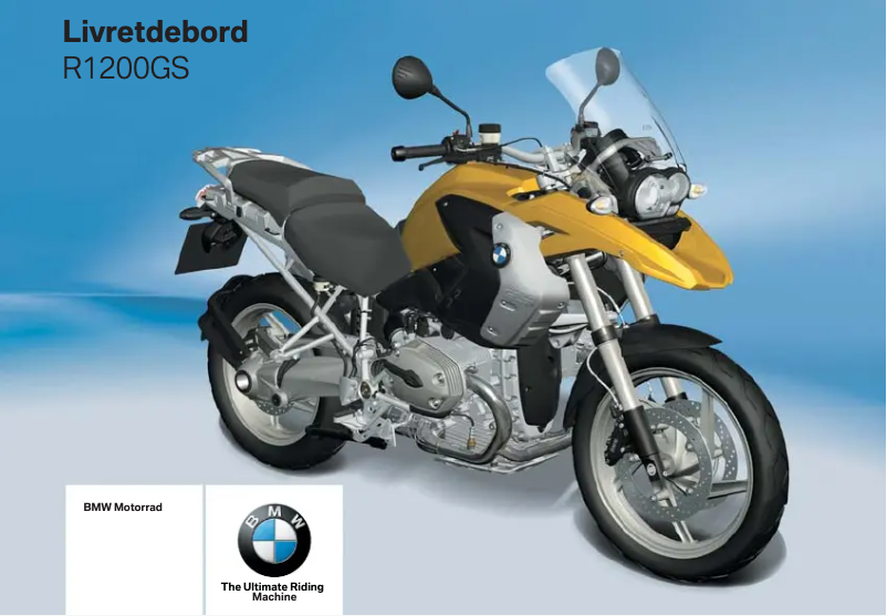 Page 1 de la notice Manuel utilisateur BMW R 1200 GS (2007)