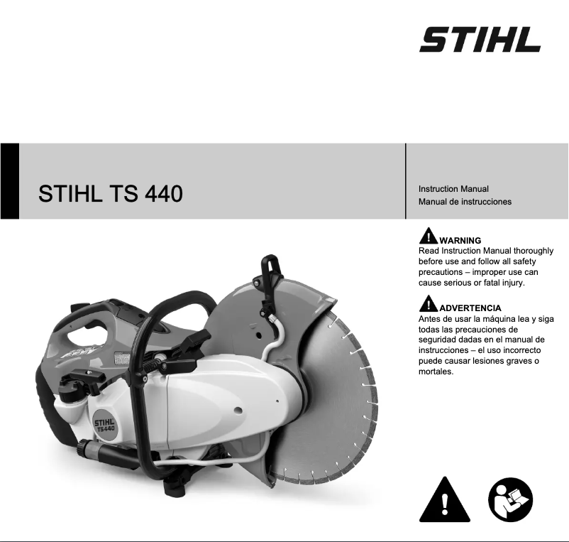 Página 1 del manual Manual de usuario Stihl TS 440