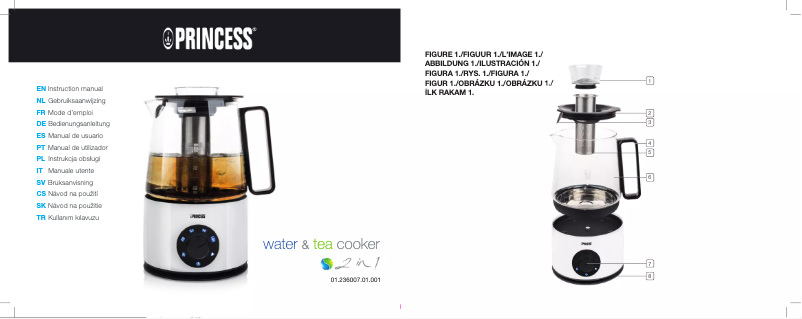 Page 1 de la notice Manuel utilisateur Princess 236007