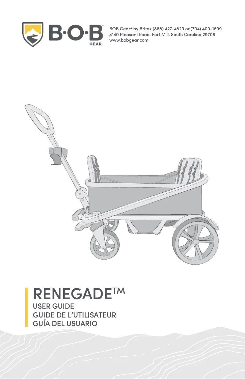 Image de la première page du manuel de l'appareil Renegade