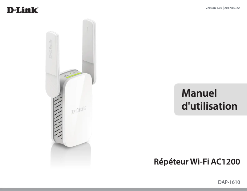 Page n°1 - Manuel utilisateur D-Link DAP-1610