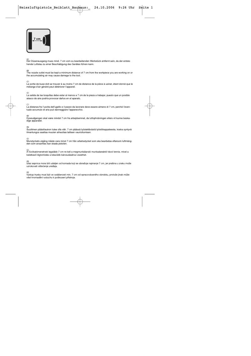 Página 1 del manual Manual de usuario Alpha Tools AHP 2000