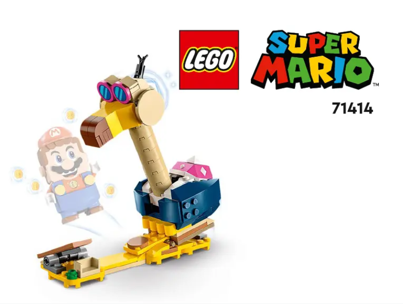 Page 1 de la notice Manuel utilisateur Lego Super Mario 71414