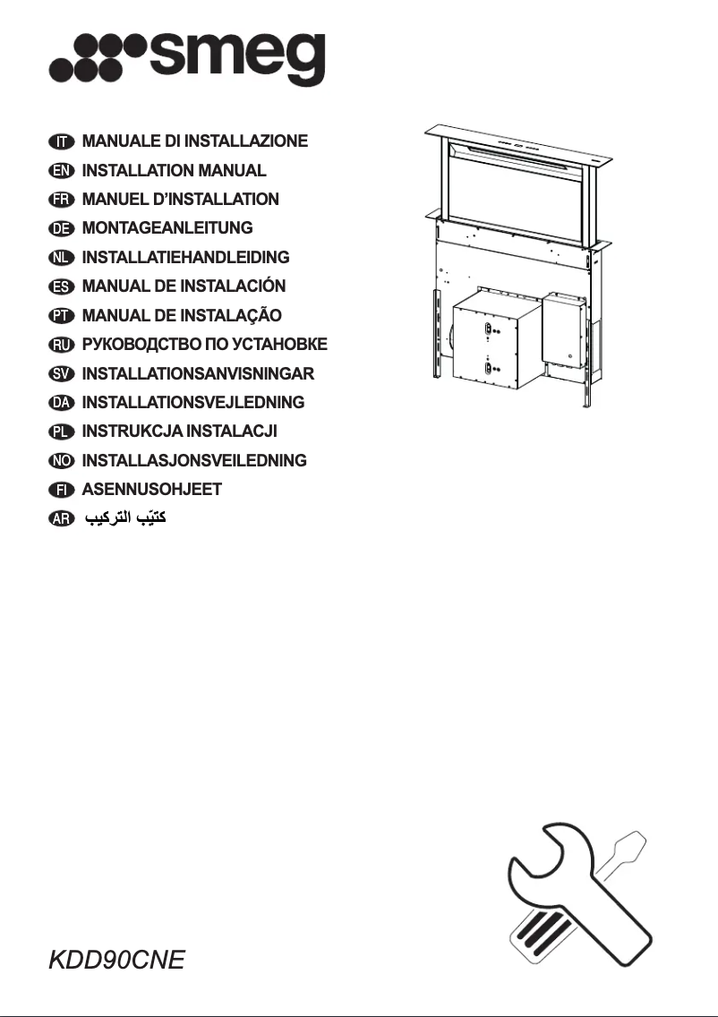 Image de la première page du manuel de l'appareil KDD90CNE