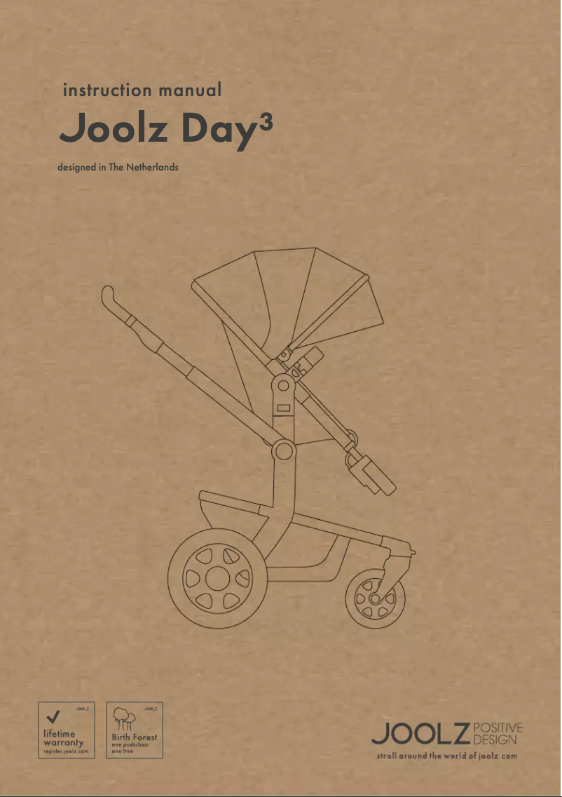 Page n°1 - Manuel utilisateur Joolz Day 3