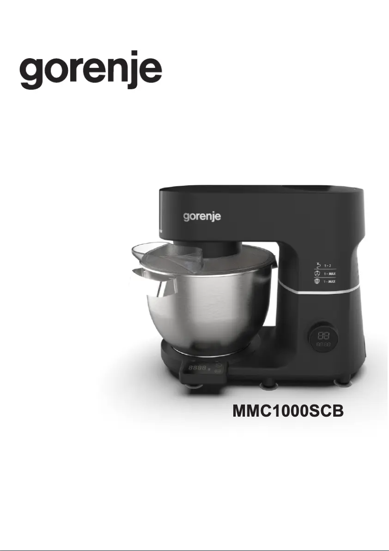 Image de la première page du manuel de l'appareil MMC1000SCB