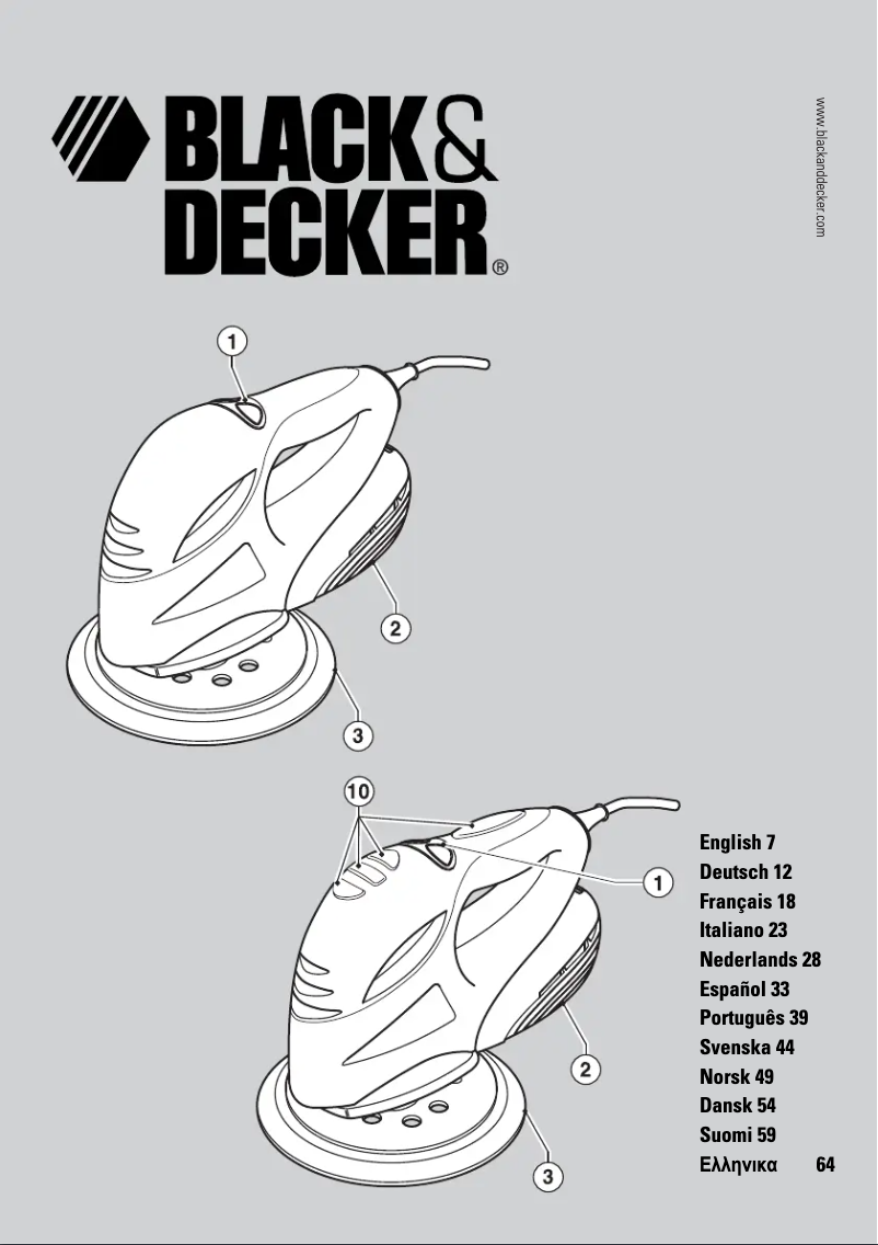 Page n°1 - Manuel utilisateur Black & Decker KA250