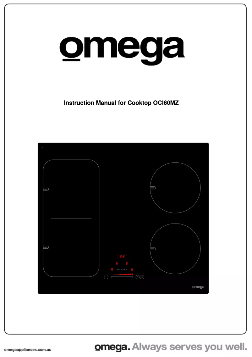 Page n°1 - Manuel utilisateur Omega OCI60MZ