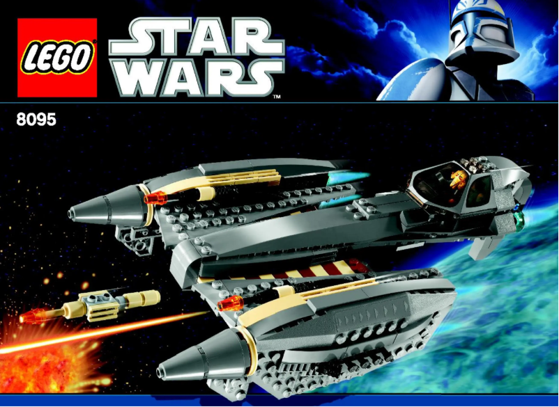 Page n°1 - Manuel utilisateur Lego General Grievous Starfighter "