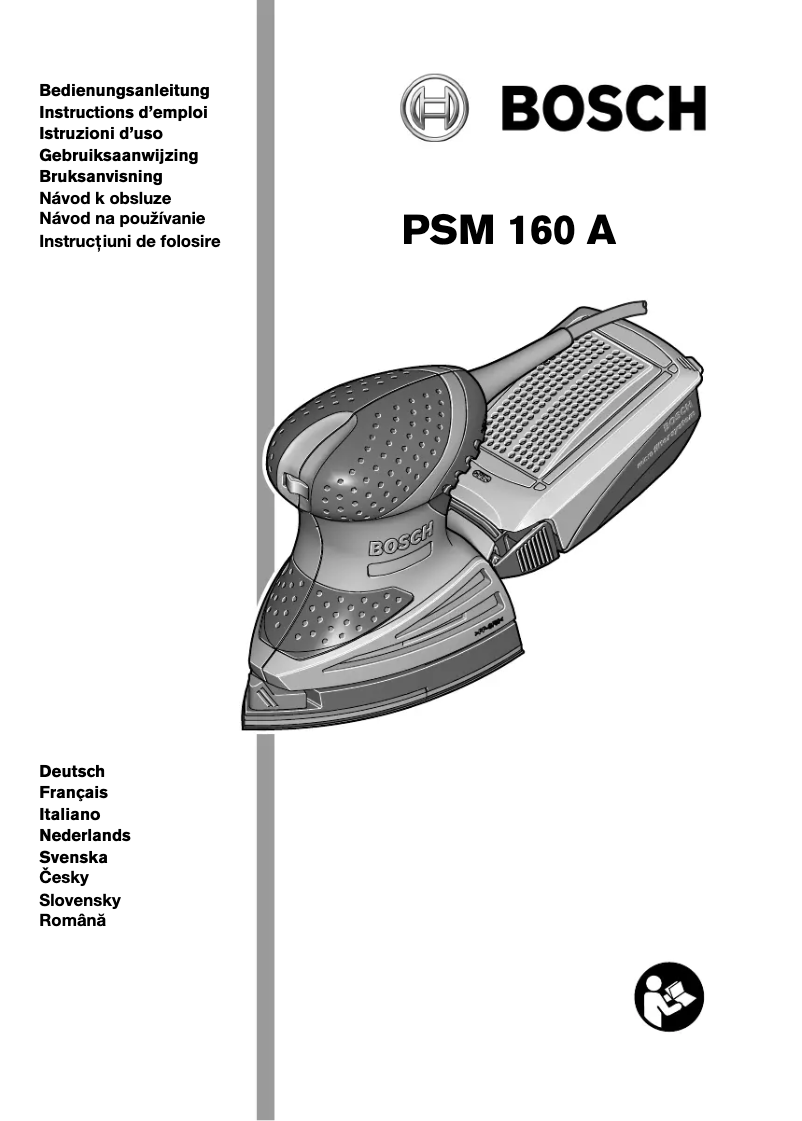 Image de la première page du manuel de l'appareil PSM 160 A