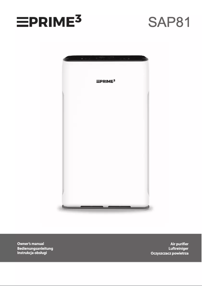 Página 1 del manual Manual de usuario PRIME3 SAP81