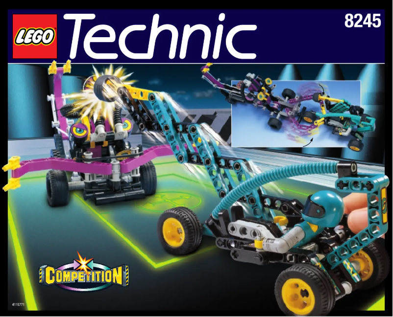 Image de la première page du manuel de l'appareil ROBOT'S REVENGE