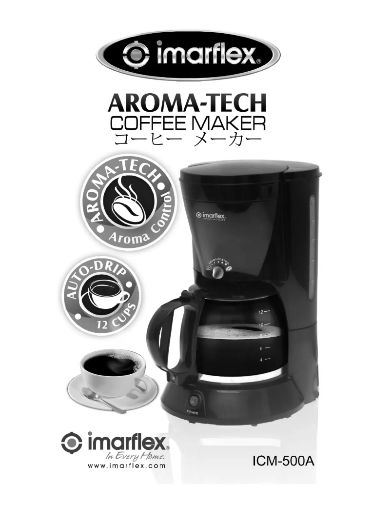 Page 1 de la notice Manuel utilisateur Imarflex ICM-500A