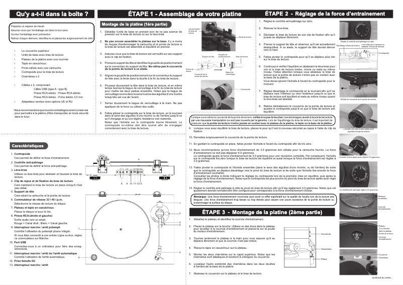 Page n°1 - Manuel utilisateur Roberts Stylus