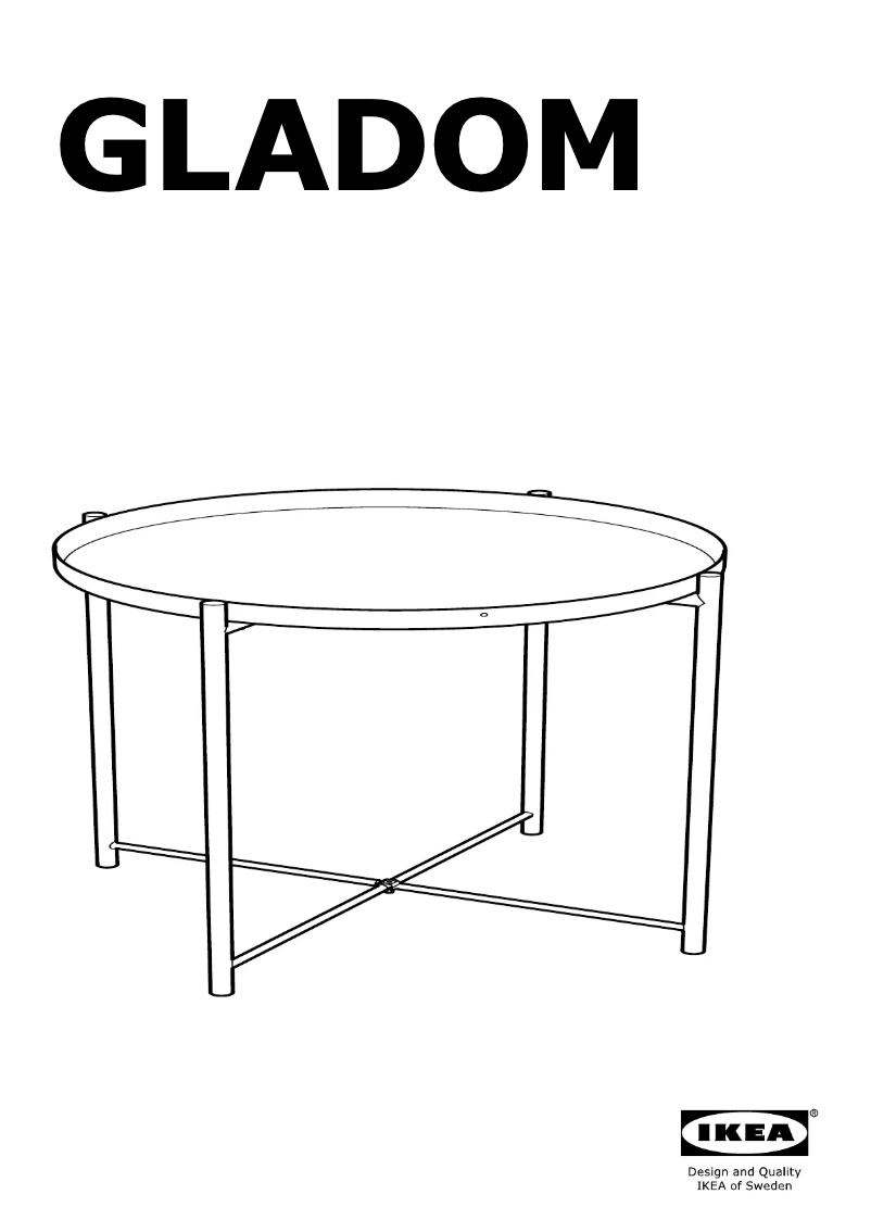 Image de la première page du manuel de l'appareil GLADOM 904.715.19