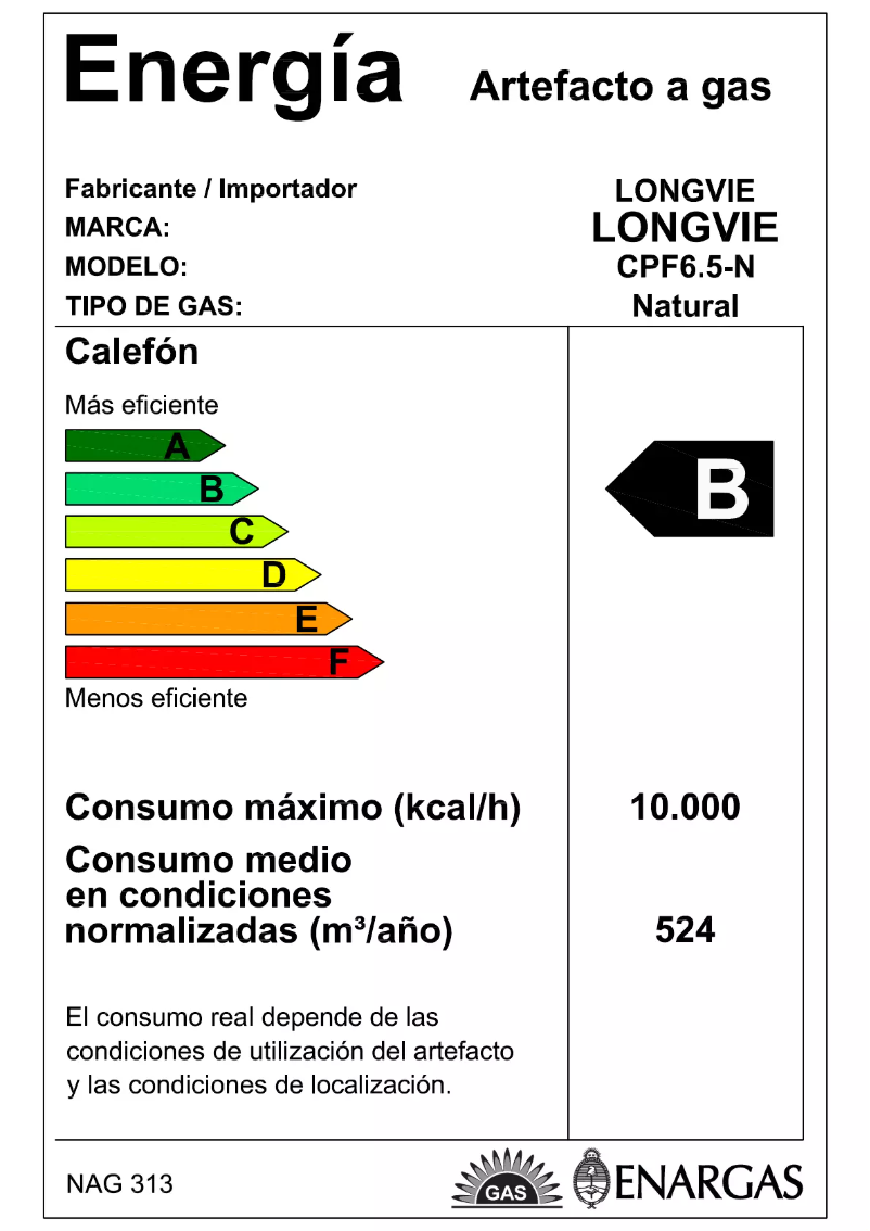 Image de la première page du manuel de l'appareil CPF6.5-N