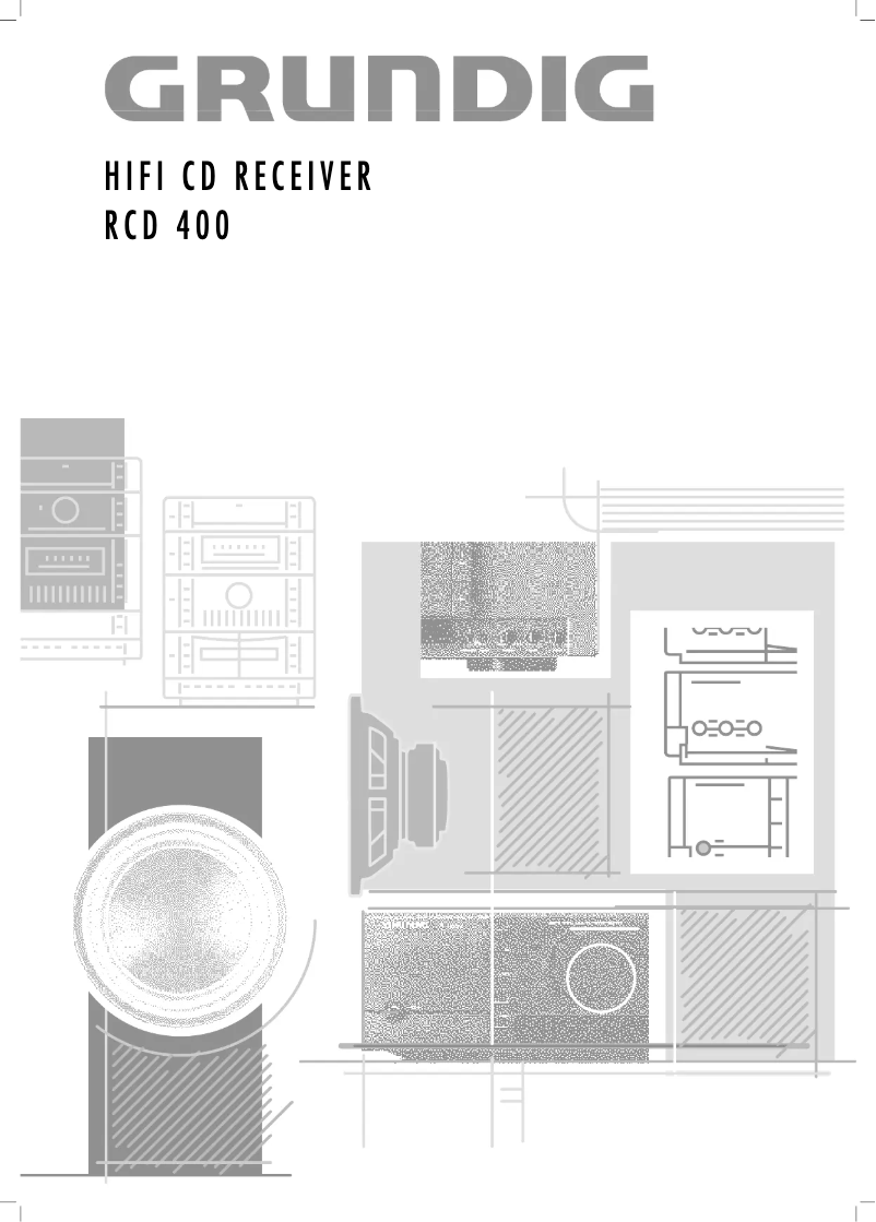 Page n°1 - Manuel utilisateur Grundig HIF RCD400