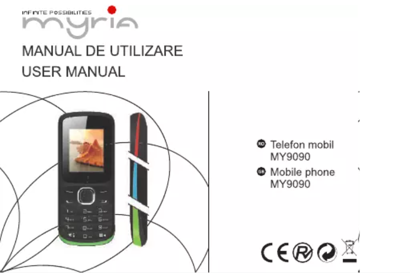 Page n°1 - Manuel utilisateur Myria MY9090