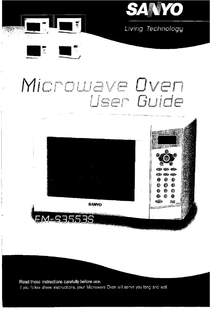 Page 1 of the manual User Manual Sanyo EM-S3553S