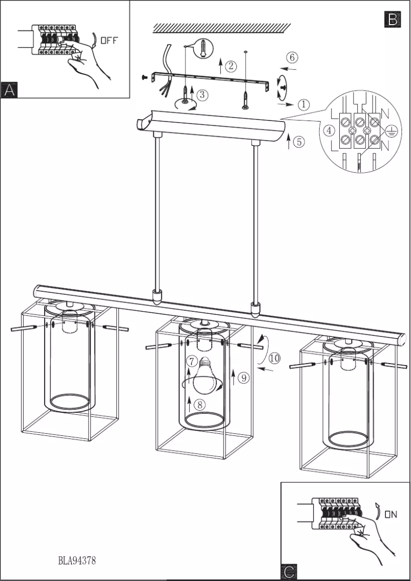 Image de la première page du manuel de l'appareil Vintage Loncino 1