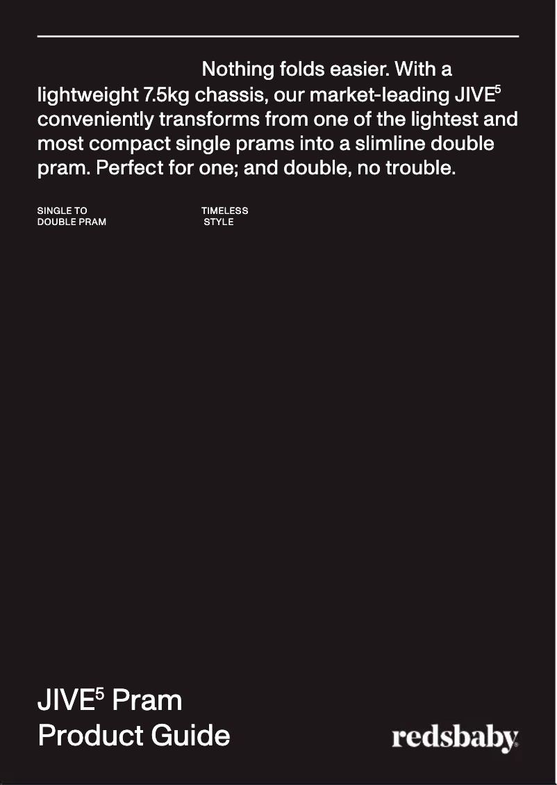 Image de la première page du manuel de l'appareil Jive