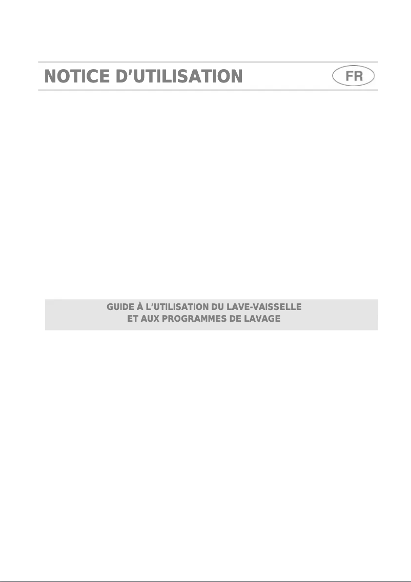 Page n°1 - Manuel utilisateur Smeg BLV2O-2