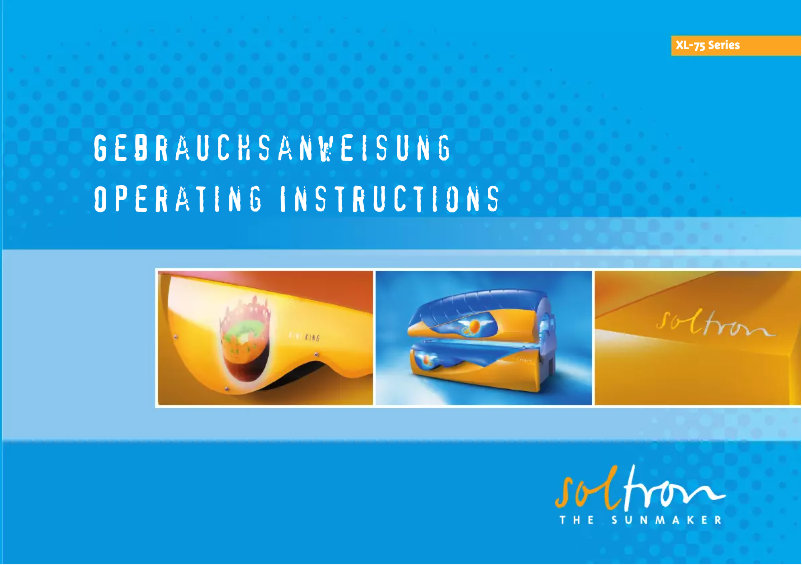 Página 1 del manual Manual de usuario Soltron XL-75