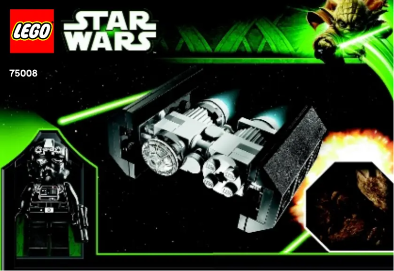Page n°1 - Manuel utilisateur Lego Star Wars 75008
