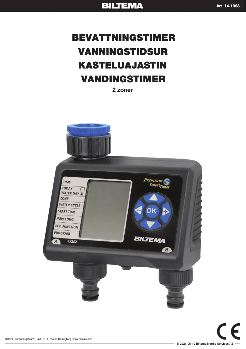 Imagen de la primera página del manual del dispositivo 14-1968