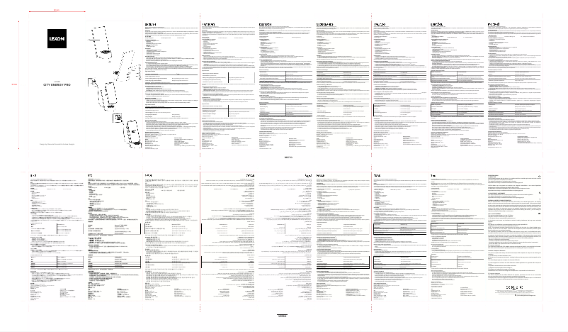 Página 1 del manual Manual de usuario Lexon City Energy Pro