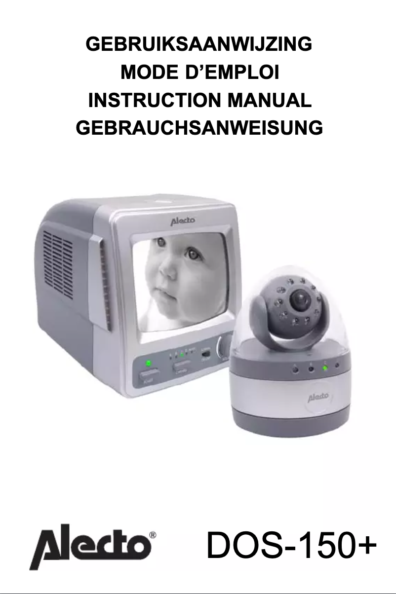 Page 1 de la notice Manuel utilisateur Alecto DOS-150+
