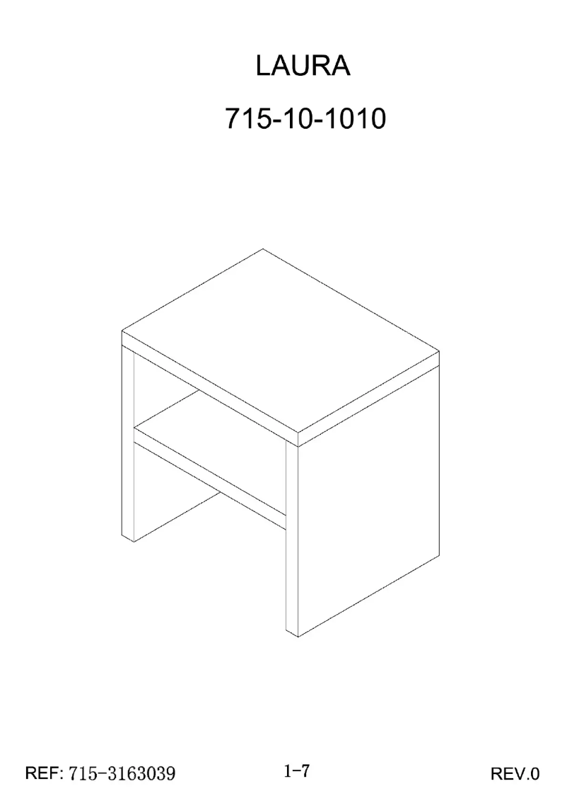 Page 1 de la notice Manuel utilisateur JYSK Laure