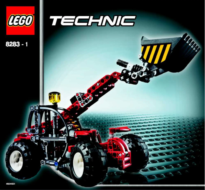 Page 1 de la notice Manuel utilisateur Lego Technic 8283