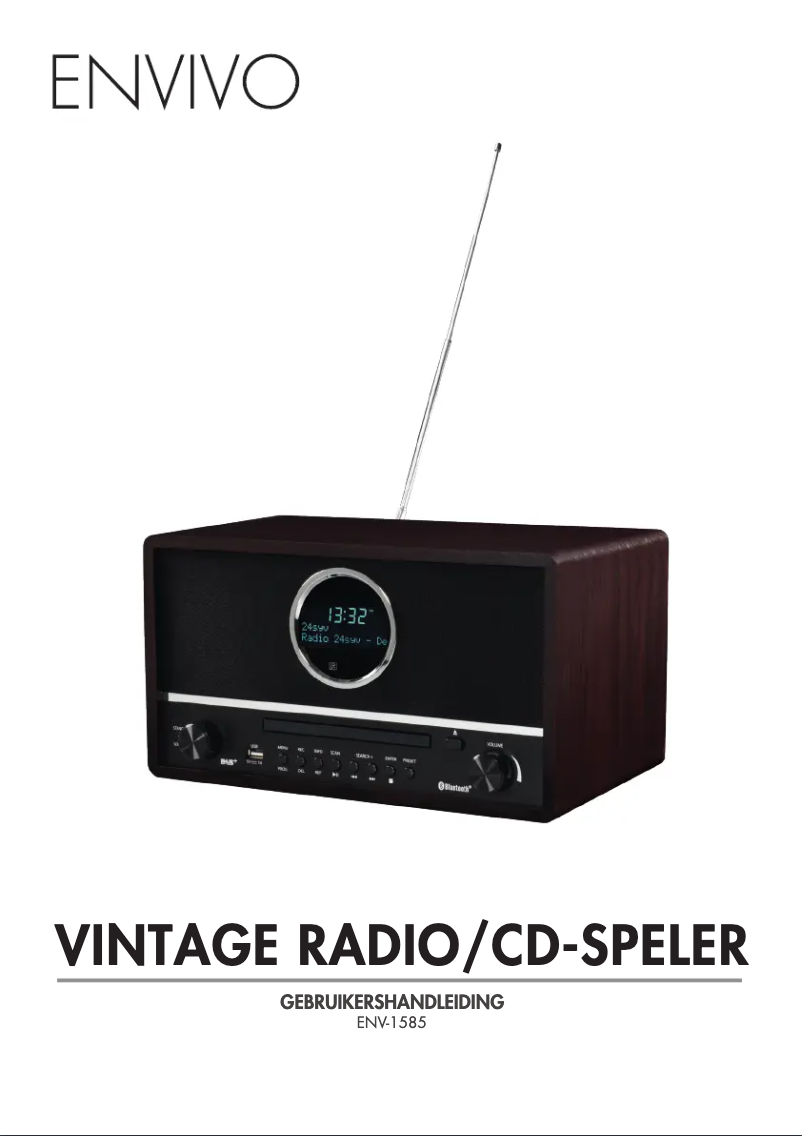 Page 1 de la notice Manuel utilisateur Envivo ENV-1585