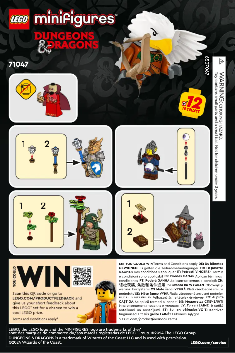 Page n°1 - Manuel utilisateur Lego Dungeons & Dragons 66765
