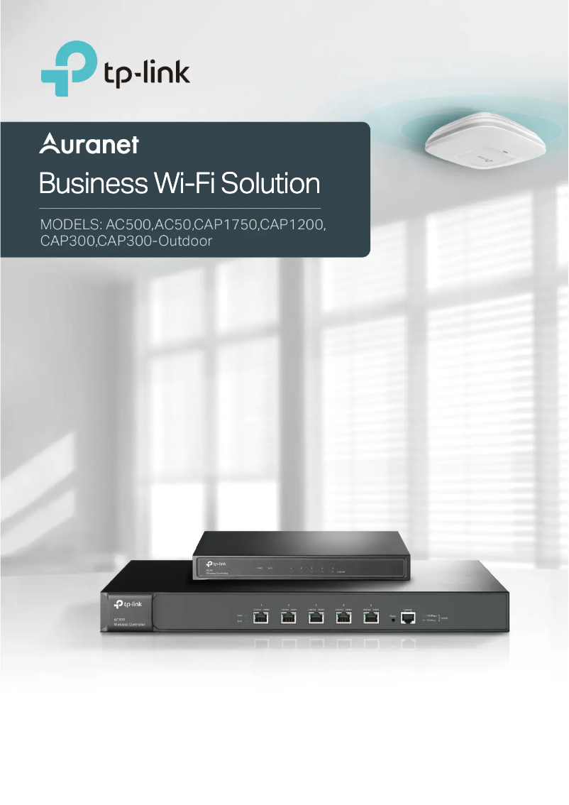 Page n°1 - Fiche technique TP-Link CAP1200