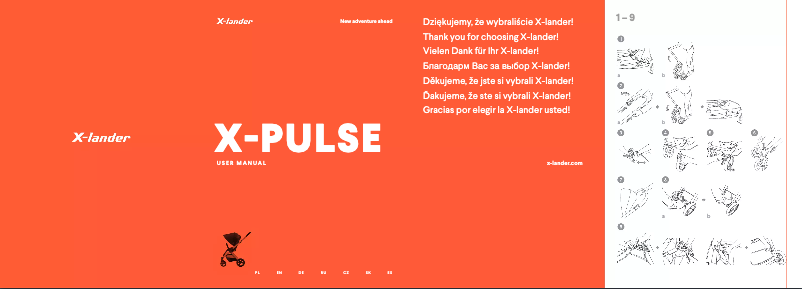 Image de la première page du manuel de l'appareil X-Pulse