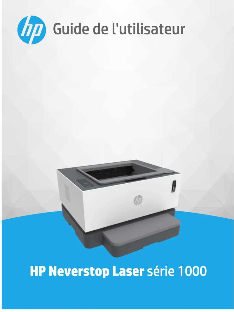 Image de la première page du manuel de l'appareil Neverstop Laser 1001nw