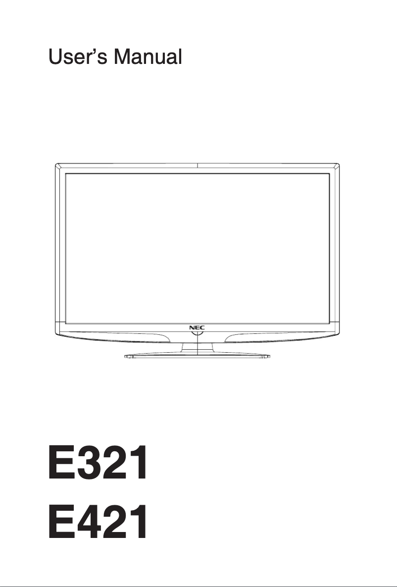 Image de la première page du manuel de l'appareil E421