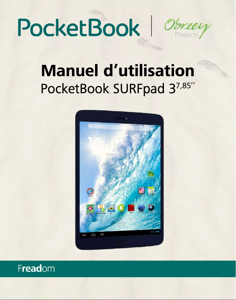 Página 1 del manual Manual de usuario PocketBook SURFpad 3