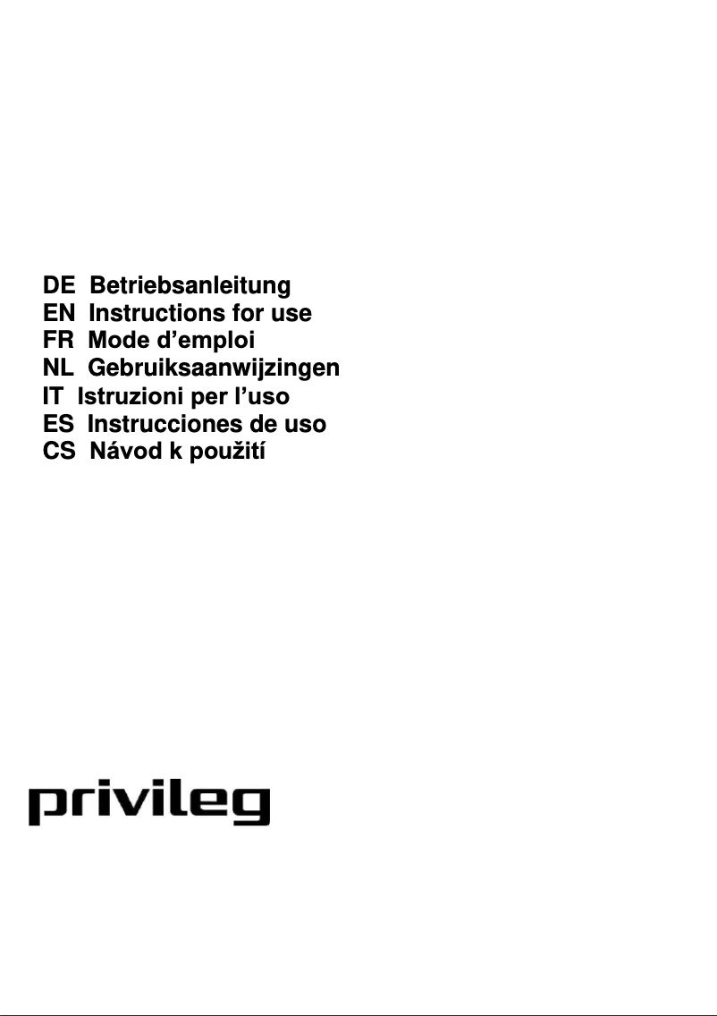 Image de la première page du manuel de l'appareil DGAH 67 LM X