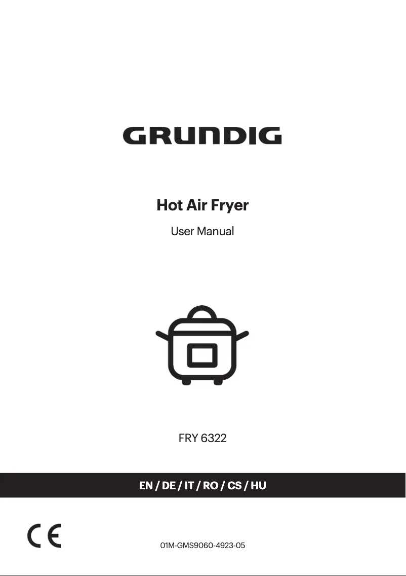 Page 1 de la notice Manuel utilisateur Grundig FRY 6322