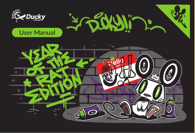 Page n°1 - Manuel utilisateur Ducky Cherry MX