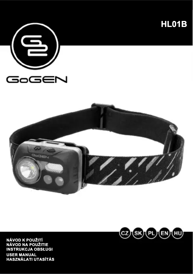 Image de la première page du manuel de l'appareil HL01B