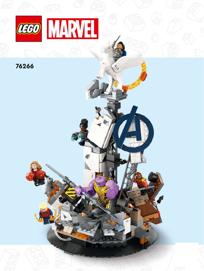 Image de la première page du manuel de l'appareil Marvel 76266