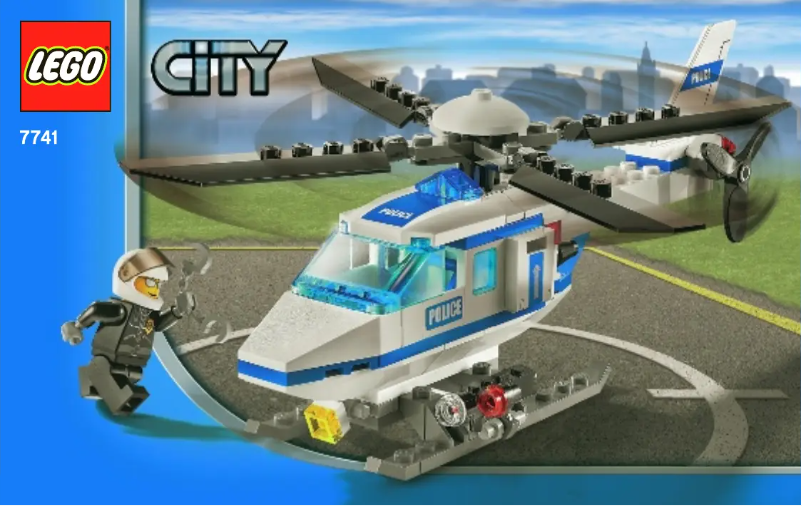 Page 1 de la notice Manuel utilisateur Lego City 7286
