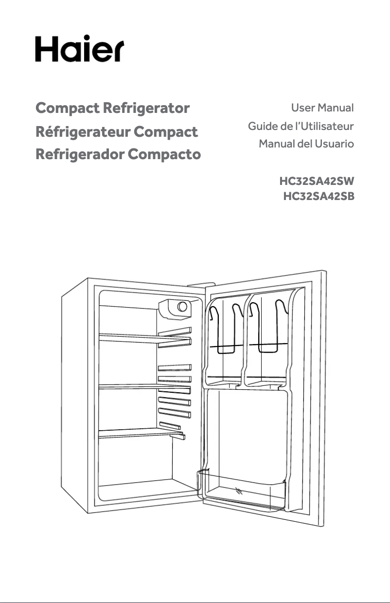 Image de la première page du manuel de l'appareil HC32SA42SW