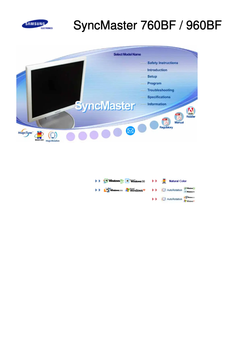 Page n°1 - Manuel utilisateur Samsung 960BF