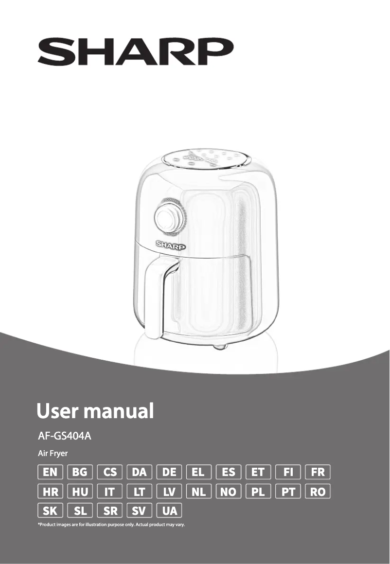 Page n°1 - Manuel utilisateur Sharp AF-GS404A