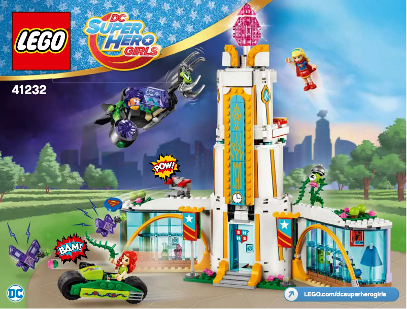 Página 1 del manual Manual de usuario Lego Dc Super Hero Girls 41232
